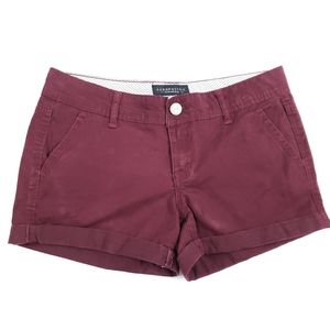 Aeropostale Midi Twill Shorts Size 4